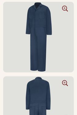 red kap suit size 44 mens Like Large Not Used No Tag