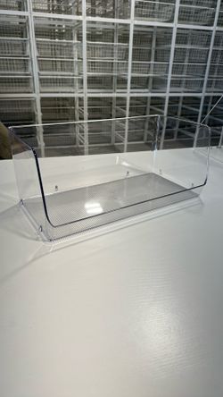 M design stackable plastic bins