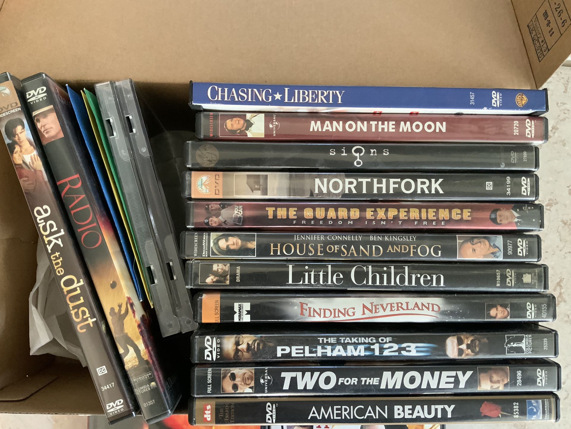 Movies DVD’s