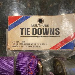 Multiuse Tie Down Straps