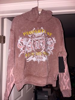 Elite Premium Rhinestone & Pearls Hoodie