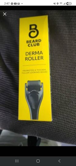 Derma roller for beards