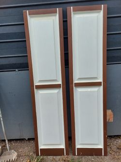 Window Shutters, 2 Pairs,  4  Shutters $40.00 for Both Pairs