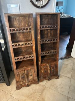 Antique Matching Indian Shelves