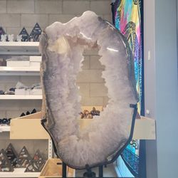 Huge Amethyst Portal On Stand