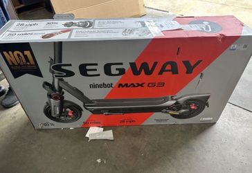 Segway ninebot Max G3 electric scooter 28mph 50 mile range