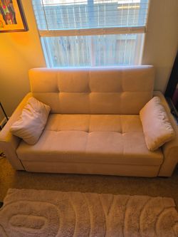 Fabric Couch hide-a-bed