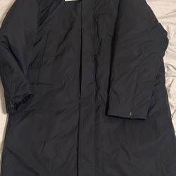 New Calvin Klein Studio Halo Black Beauty Parka Men’s Medium 