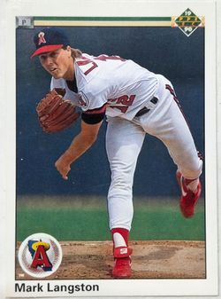 1990 Upper Deck Mark Langston Baseball Card # 783
