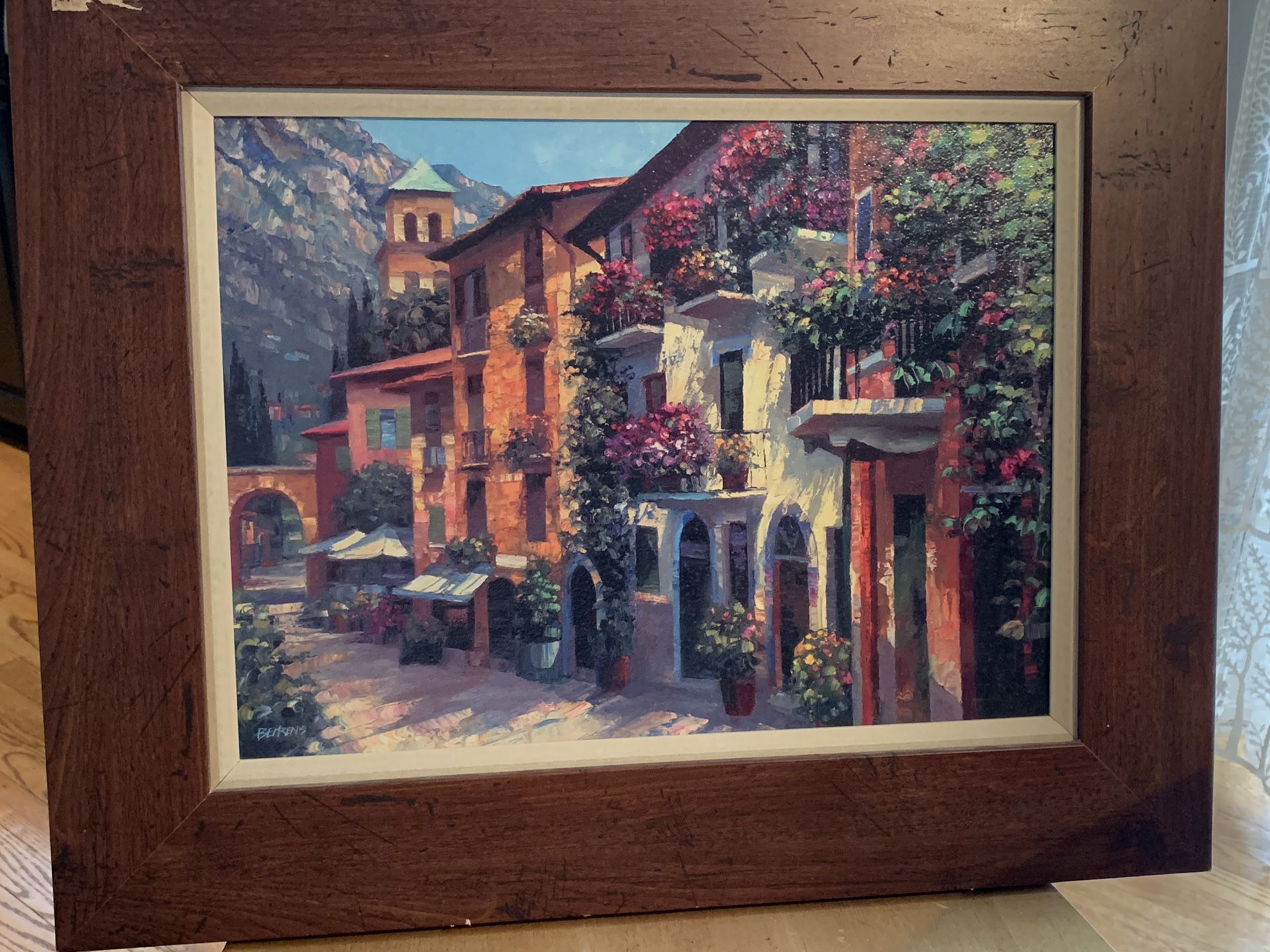 Spain Painting. Signed
