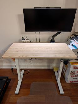 Flexispot Standing Desk with power strip