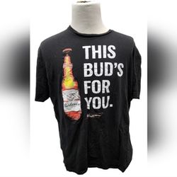 2019 Budweiser Size 2X This Buds for You Short Sleeved Tee