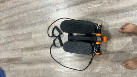 Mini Stair Stepper with Resistance Bands