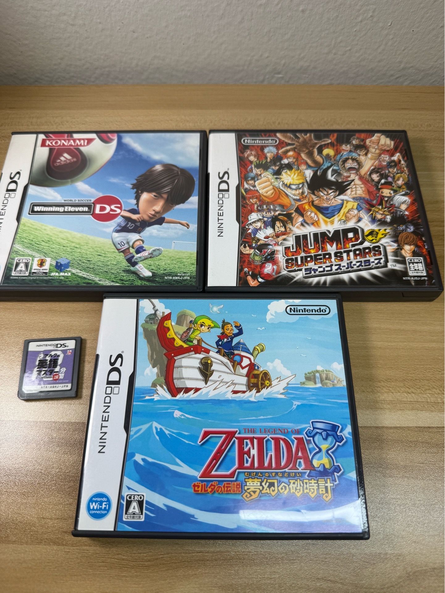 4 Nintendo Ds games (Japanese)