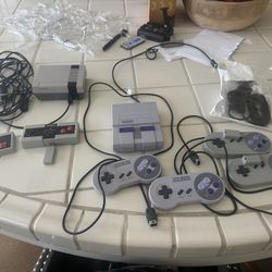 Super Nintendo And Nintendo 