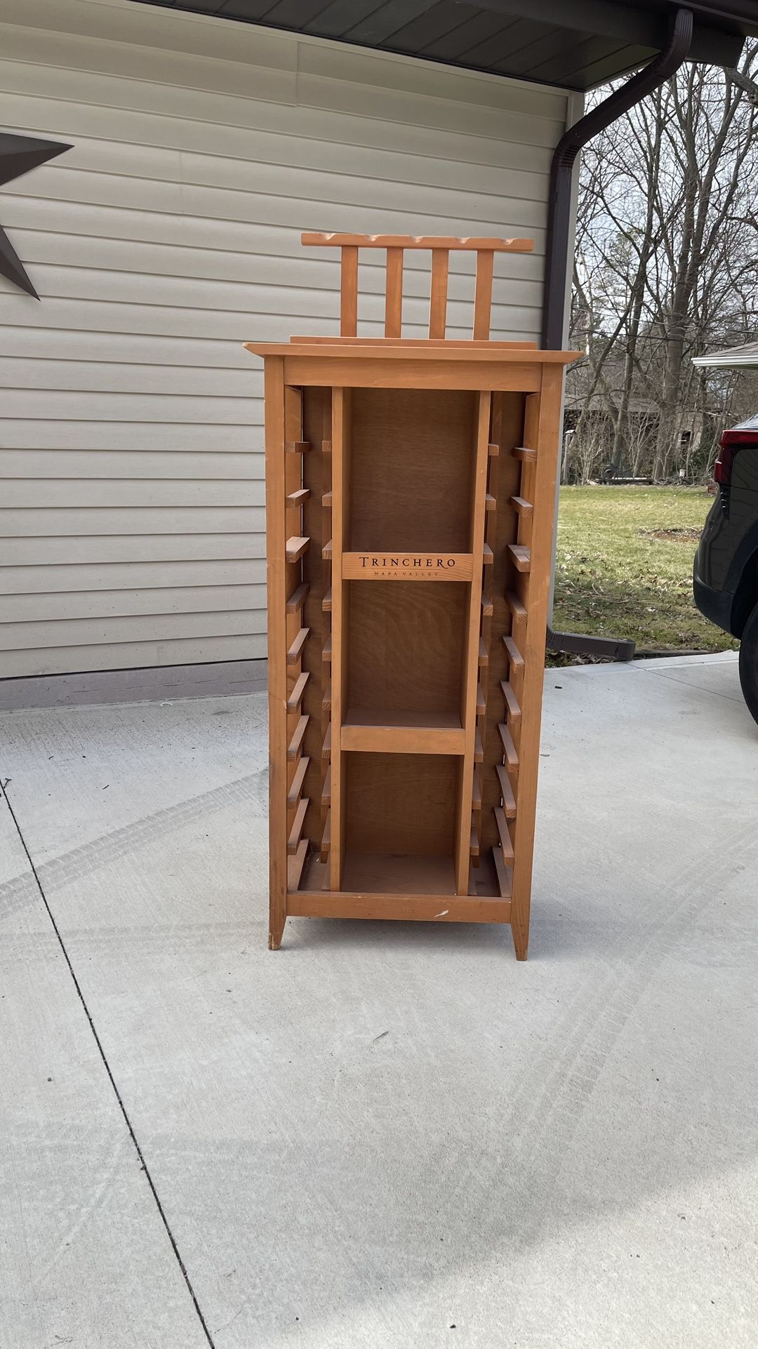 Vintage wine Stand