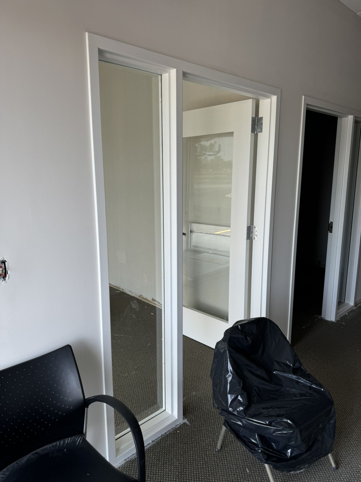 FREE Commercial Glass Office Doors + Frames – Like New – Bulk or Individual