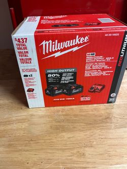 Milwaukee M18 6.0 XC batteries