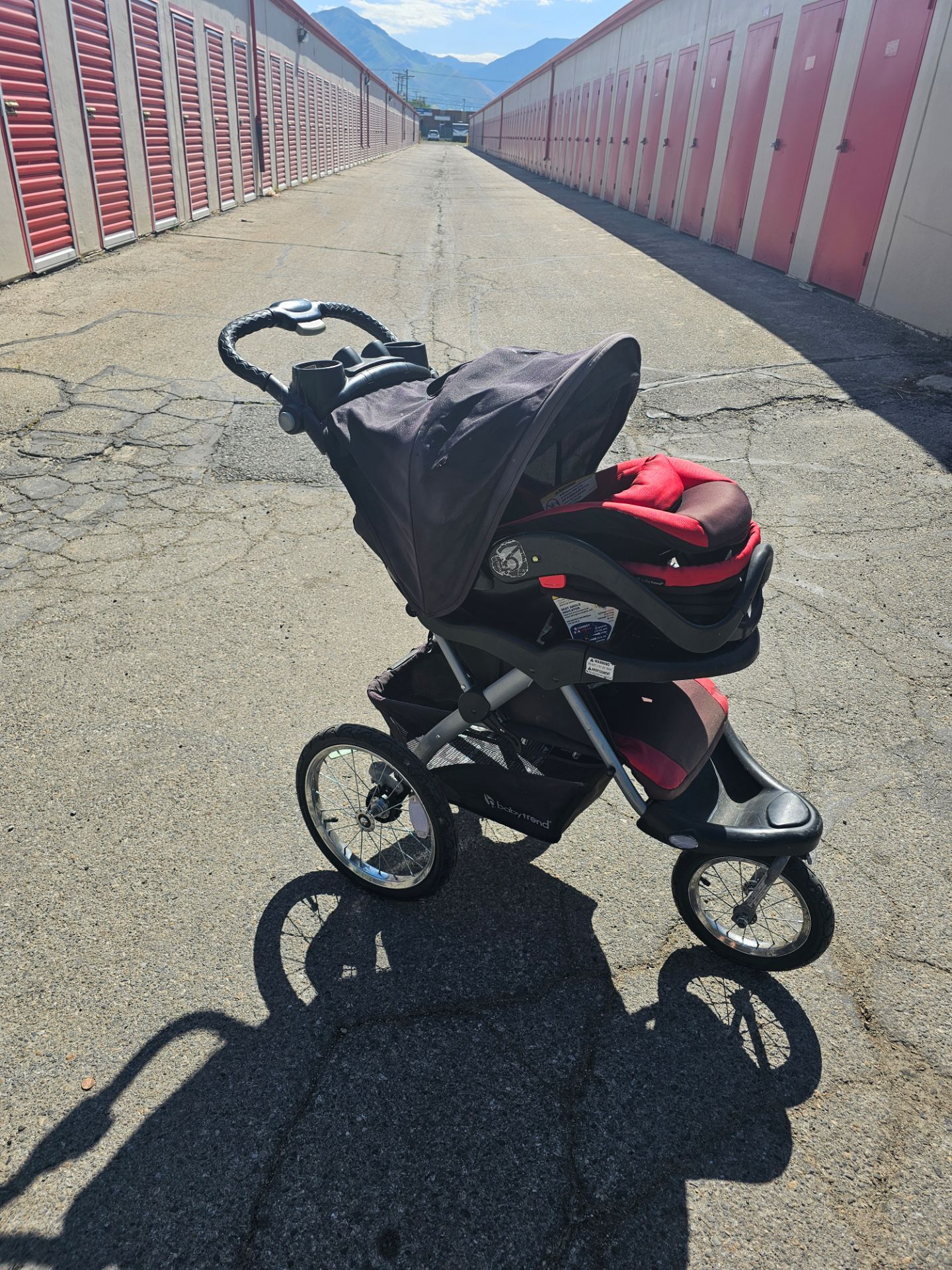 Stroller with Car Seat Duo.