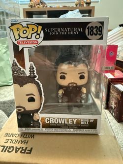 Funko Pop! Premium: Supernatural - Crowley King of Hell #1839