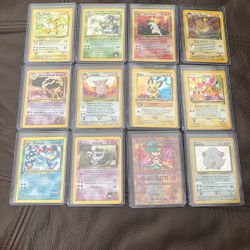 Vintage Pokémon Cards