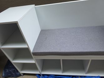 Expensive shoe Rack w bench 229