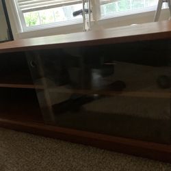 Solid Tv Stand Sliding Glass Doors 