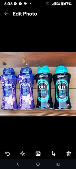 Downy unstoppables FOUR XL 680g laundry scent booster beads-NEW