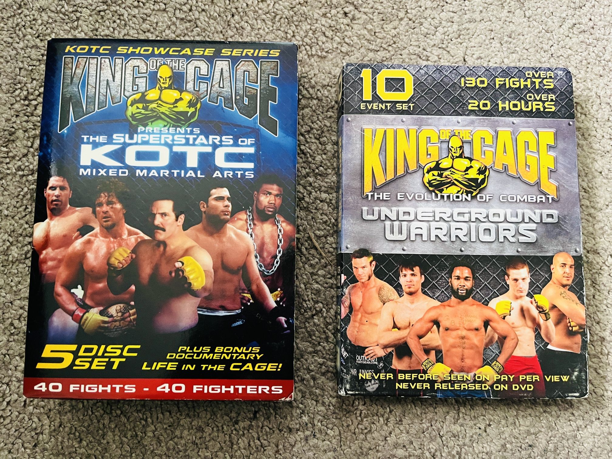 King Of Cage Two Sets Featuring Rampage