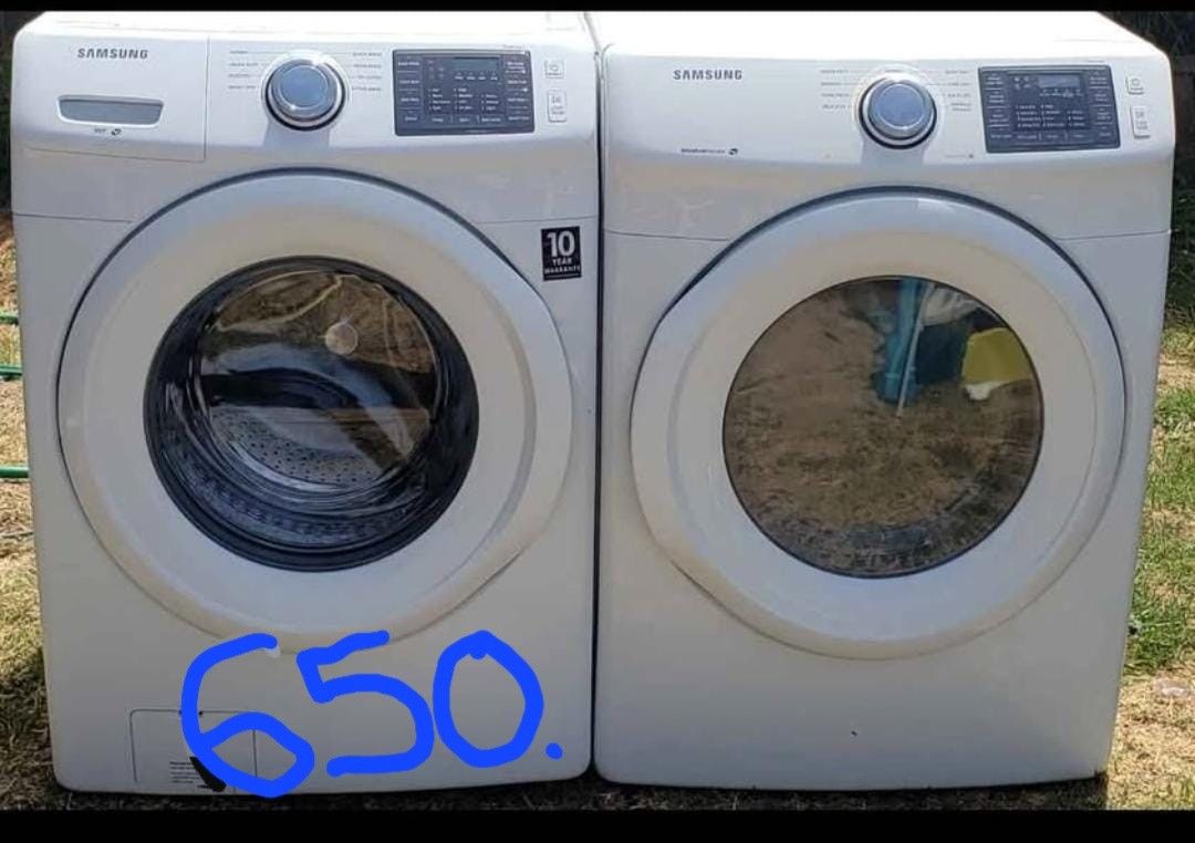 Samsung Washer And Gas Dryer