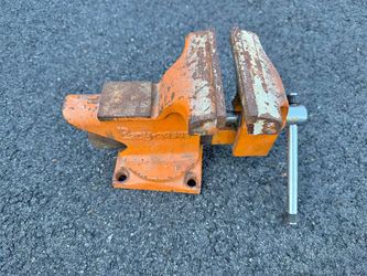 Vintage Combination Bench Vise and Anvil