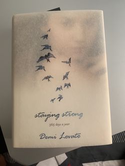 Demi Lovato signed book copy
