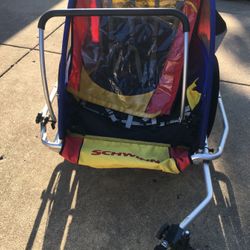 SCHWINN BIKE TRAILER JOGGER 2 SEATER