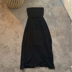 Long Black Sun Dress 