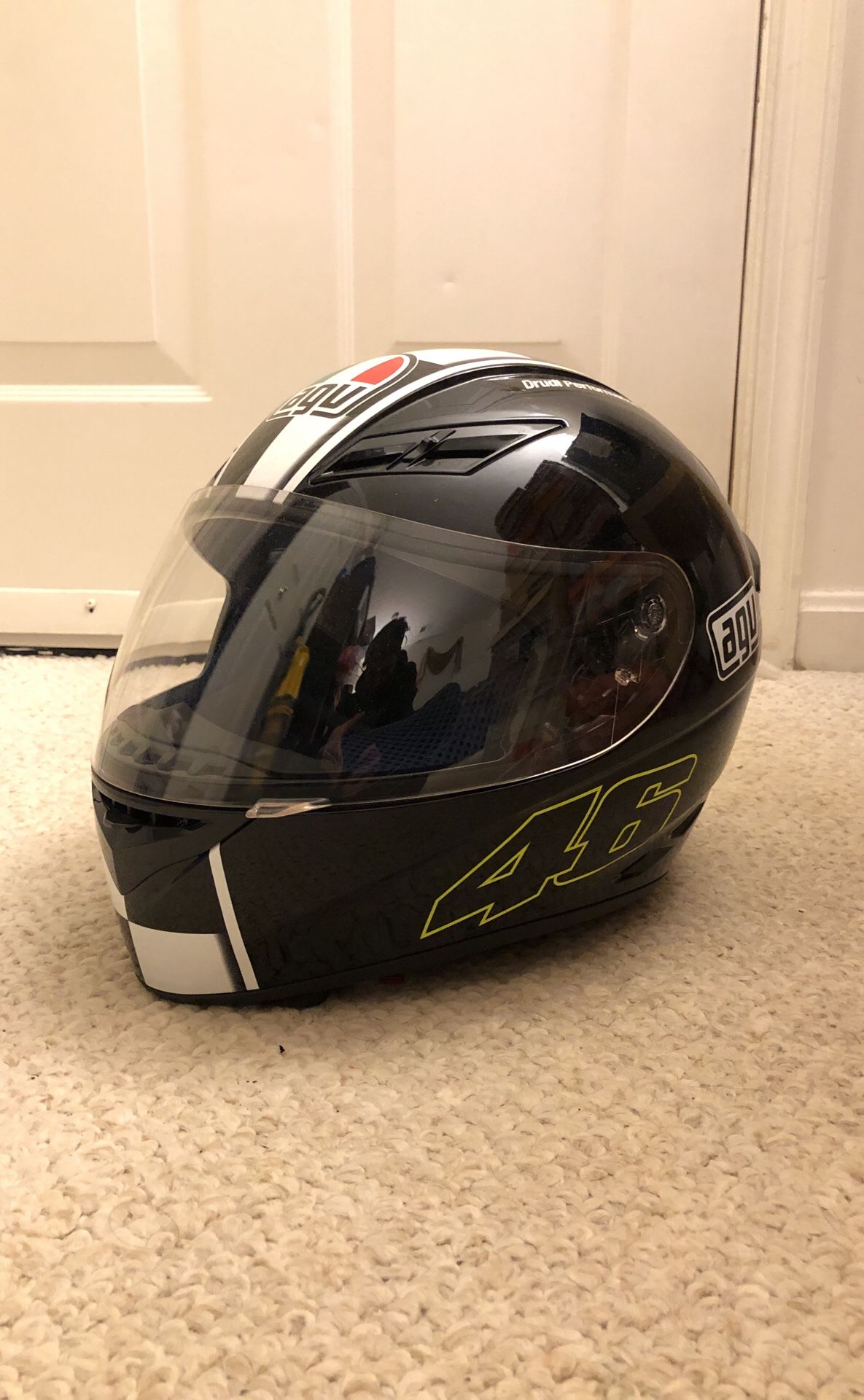 AGV K3 “Valentino Rossi” Helmet Size Large used