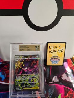Pokémon Mega Gengar EX SIR Ascended Heroes BGS 9.5