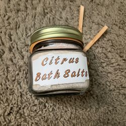 Home Made Citrus Bath Salt