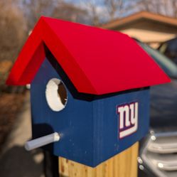 New York Giants Bird House