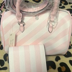 Pink Victoria Mini Crossbody With Wallet 