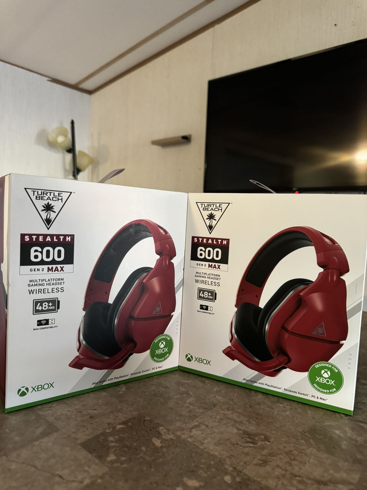 Turtle Beach Stealth 600 Gen 2 MAX Wireless Gaming Headsets for Xbox Series XIS/ Xbox One/PlayStation