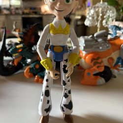 Disney Pixar Toy Story Jessie Doll 12" Poseable Cowgirl Jointed Doll Figure