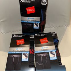 Hanes boxer briefs 3x 20$