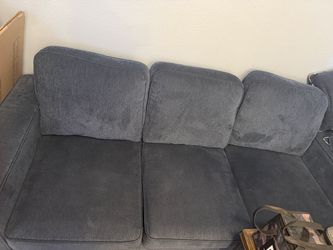 Like-New Blue Couch