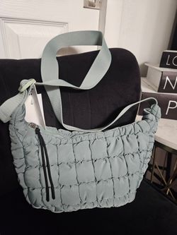 Puffy Quilted Shoulder Bag