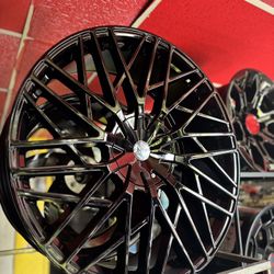 🚦🔥24” Gloss Black Massive