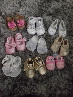 Newborn To 9 Months Baby Girl Shoes