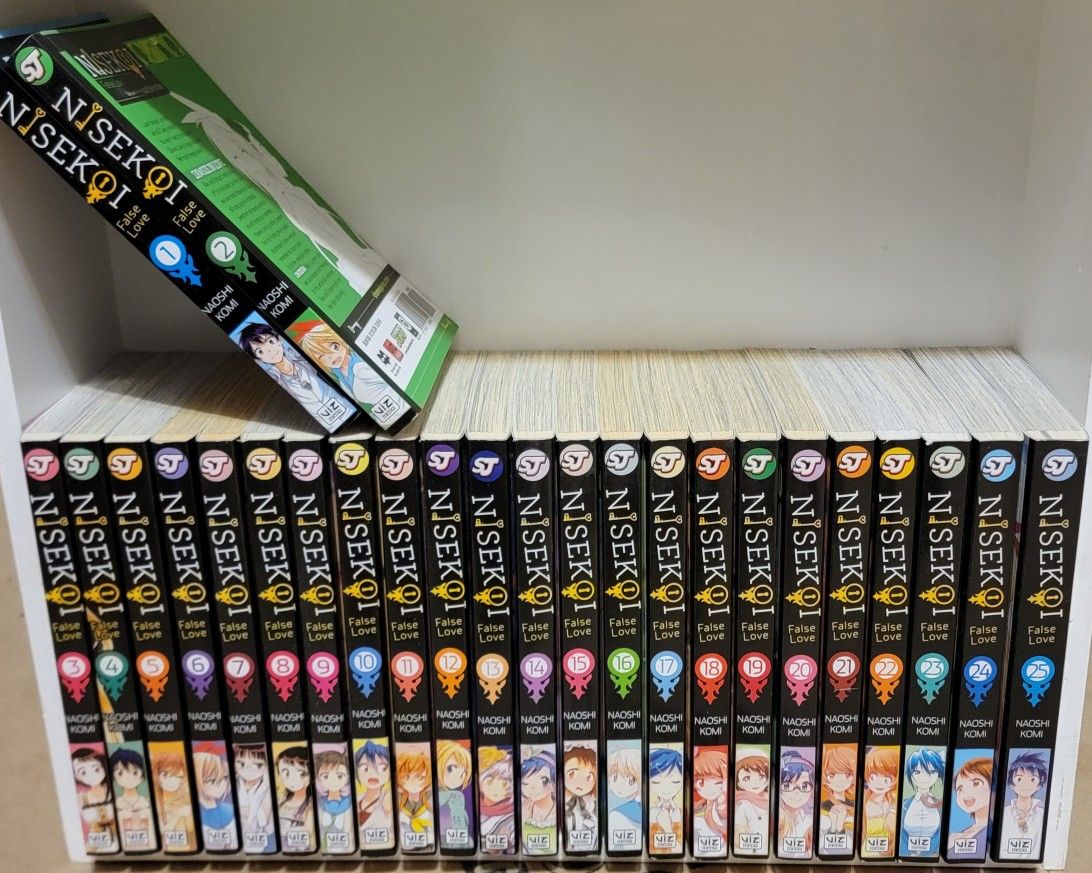 Nisekoi Manga Complete 1 25 English