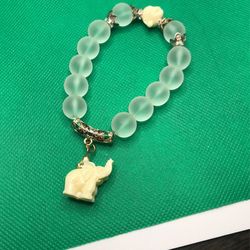 Elephant And Buddha Clar Store Jeweled Bracelet 