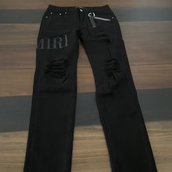 Black Amiri Jeans 