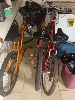 Three bikes for sale